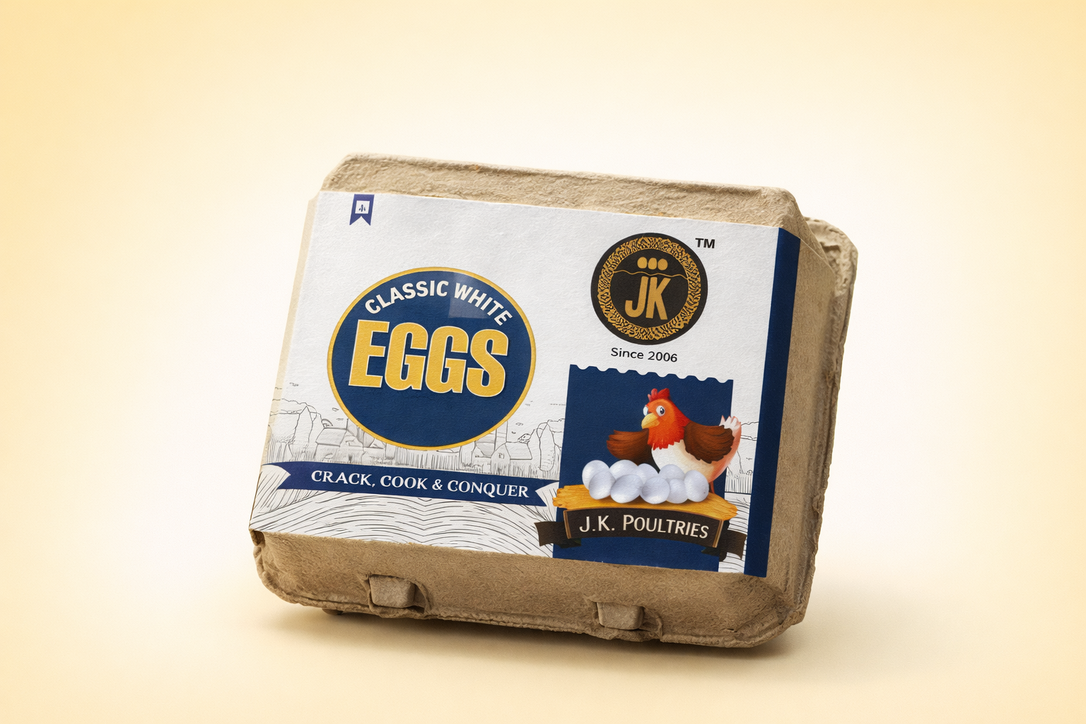 Classic White 25 Eggs